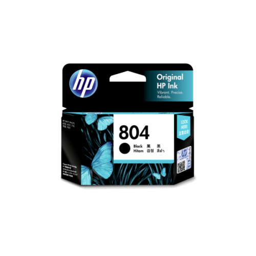 Genuine HP 804 Black Ink Cartridge T6N10AA