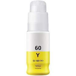 Compatible Canon GI60 ink bottle Yellow