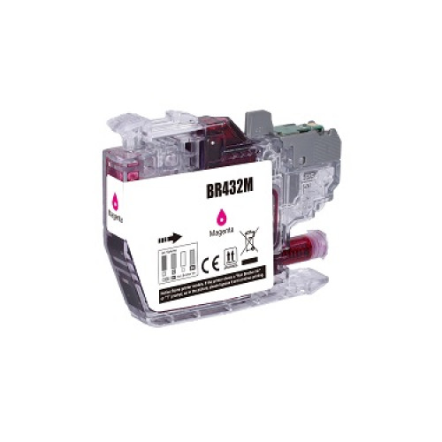 Brother lc432 ink cartridge compatible magenta Brother lc432 ink cartridge compatible magenta