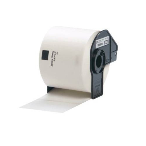 Compatible DK11202 Shipping badge Label Roll - 62mm x 100mm