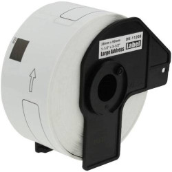 compatible DK11208 Black on White Label Roll