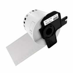 Compatible Brother DK22205 Continuous White Label Roll - 62mm x 30.48m